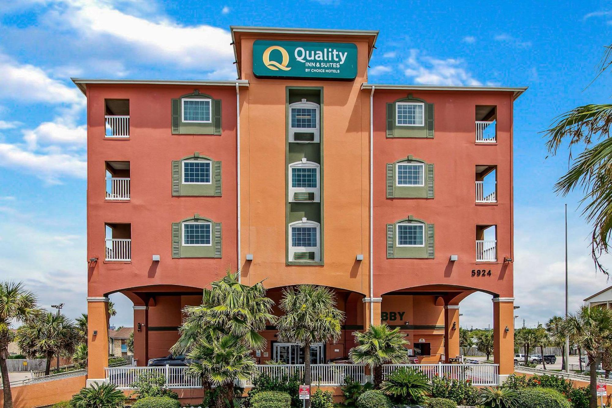 Quality Inn & Suites Galveston - Beachfront Bagian luar foto